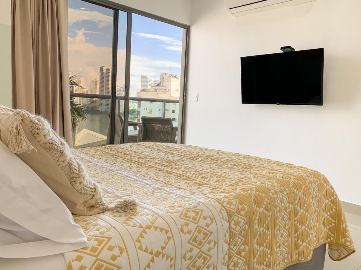 Oceanview Escape Pool, Jacuzzi & Gym In Bocagrande Apartman Cartagena Kültér fotó