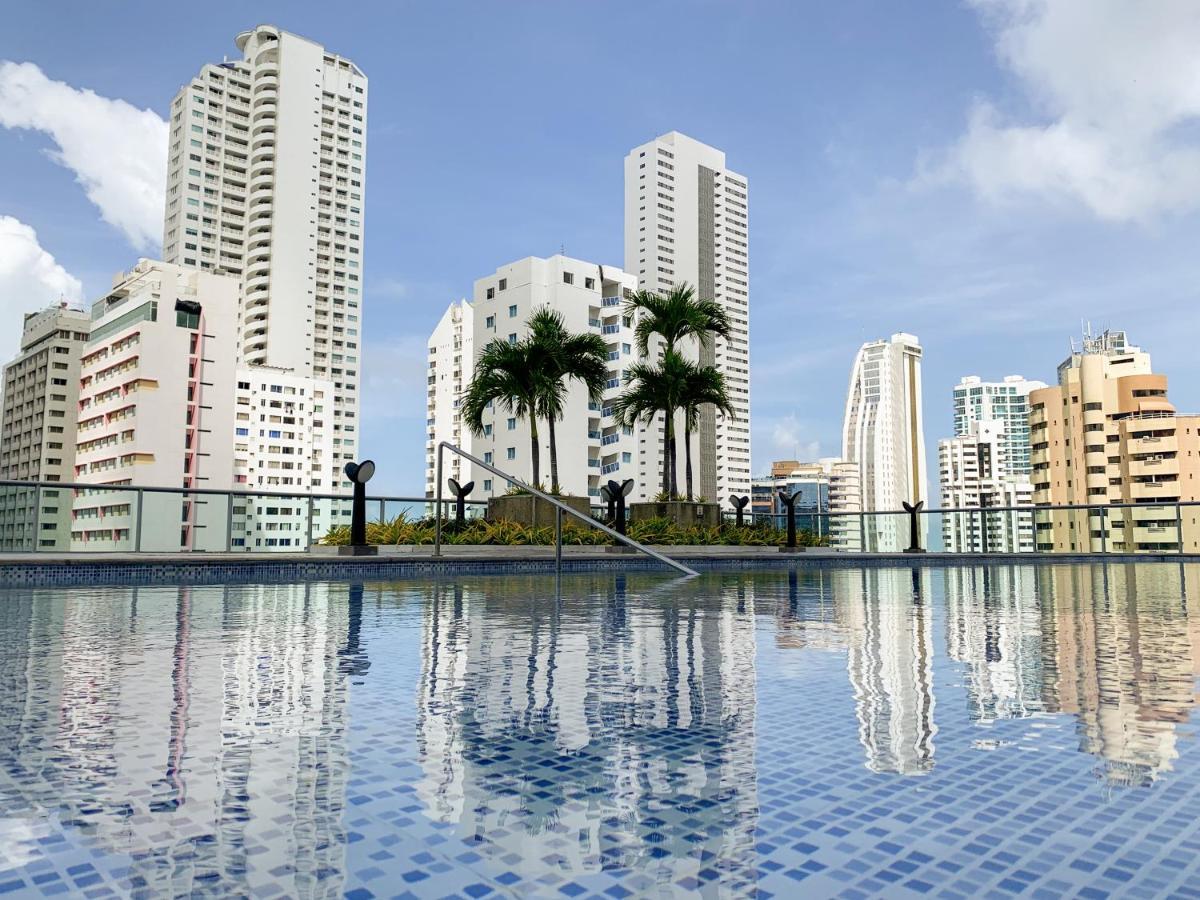 Oceanview Escape Pool, Jacuzzi & Gym In Bocagrande Apartman Cartagena Kültér fotó