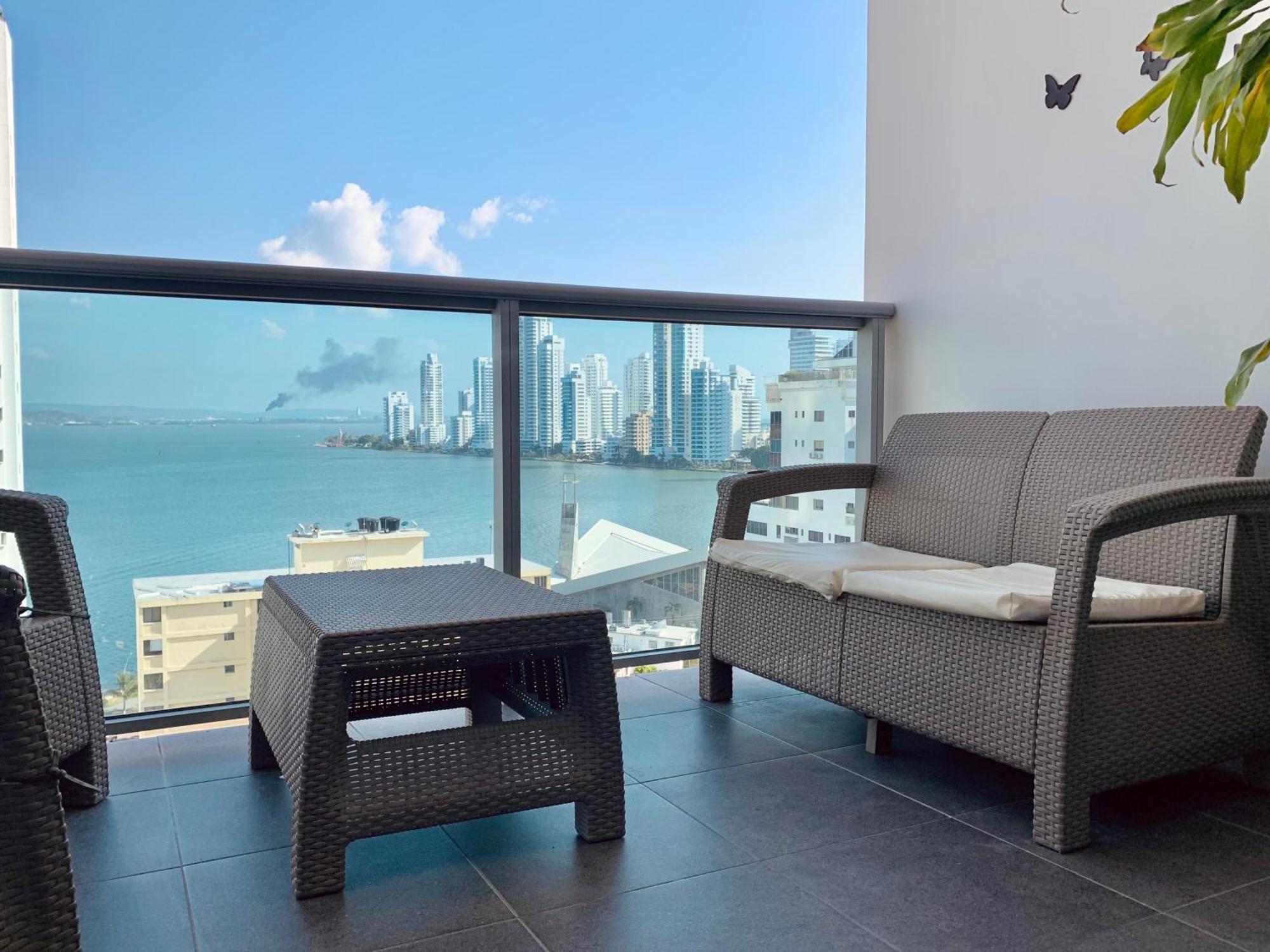 Oceanview Escape Pool, Jacuzzi & Gym In Bocagrande Apartman Cartagena Kültér fotó
